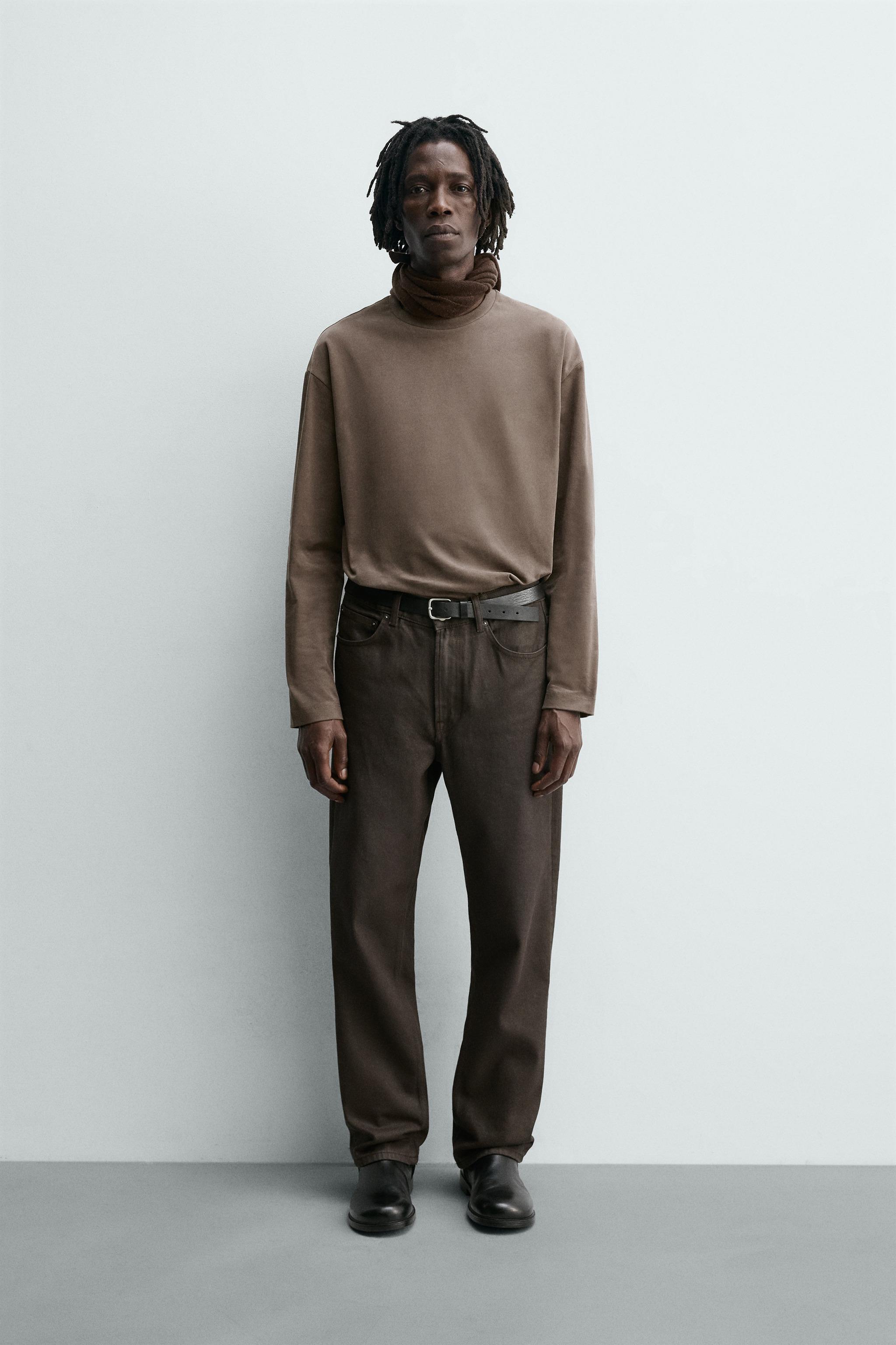 WASHED LONG SLEEVE T-SHIRT